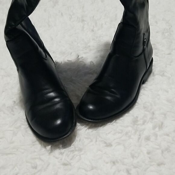 URBAN Black Riding Boots Sz 6 - Picture 4 of 7
